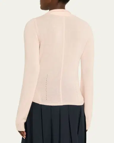 Plan C Wool V-Neck Cardigan | Thumbnail 3 Plan C Wool V-Neck Cardigan | Thumbnail 3
