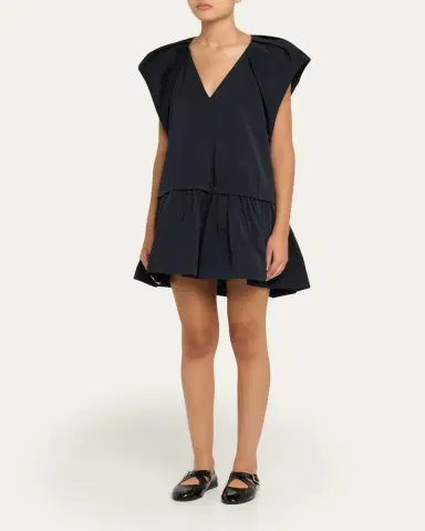 A.L.C. Ember V-Neck Mini Dress | Thumbnail 4 A.L.C. Ember V-Neck Mini Dress | Thumbnail 4