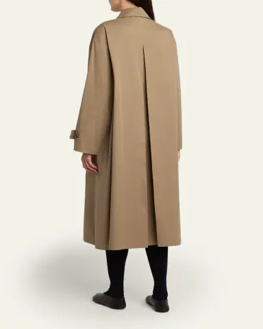The Row Lolana Single-Breasted Long Trench Coat | Thumbnail 3 The Row Lolana Single-Breasted Long Trench Coat | Thumbnail 3