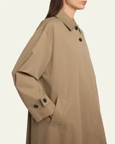 The Row Lolana Single-Breasted Long Trench Coat | Thumbnail 5 The Row Lolana Single-Breasted Long Trench Coat | Thumbnail 5
