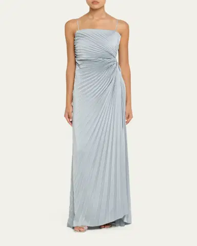 A.L.C. Layla Pleated Strapless Gown | Thumbnail 2 A.L.C. Layla Pleated Strapless Gown | Thumbnail 2