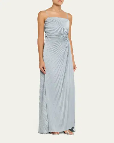 A.L.C. Layla Pleated Strapless Gown | Thumbnail 4 A.L.C. Layla Pleated Strapless Gown | Thumbnail 4