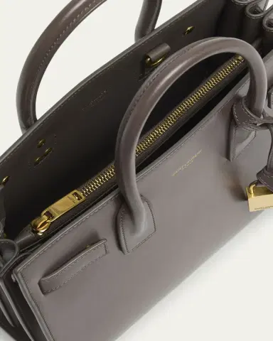 Saint Laurent Sac De Jour Baby Top-Handle Bag in Smooth Leather | Thumbnail 12 Saint Laurent Sac De Jour Baby Top-Handle Bag in Smooth Leather | Thumbnail 12