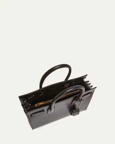 Saint Laurent Sac De Jour Baby Top-Handle Bag in Smooth Leather | Thumbnail 8 Saint Laurent Sac De Jour Baby Top-Handle Bag in Smooth Leather | Thumbnail 8