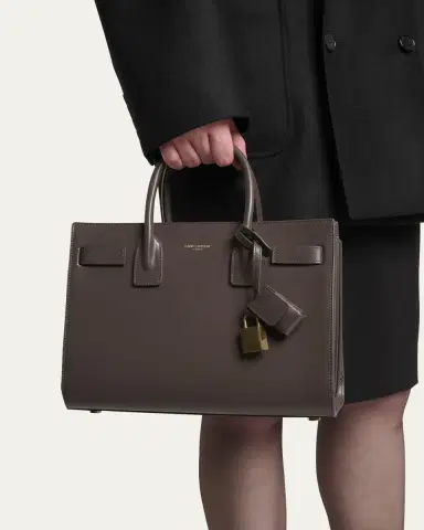 Saint Laurent Sac De Jour Baby Top-Handle Bag in Smooth Leather | Thumbnail 10 Saint Laurent Sac De Jour Baby Top-Handle Bag in Smooth Leather | Thumbnail 10