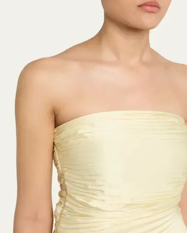 A.L.C. Bianca Pleated Strapless Gown | Thumbnail 13 A.L.C. Bianca Pleated Strapless Gown | Thumbnail 13