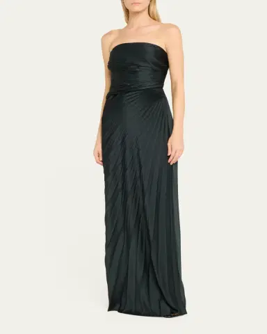A.L.C. Bianca Pleated Strapless Gown | Thumbnail 16 A.L.C. Bianca Pleated Strapless Gown | Thumbnail 16