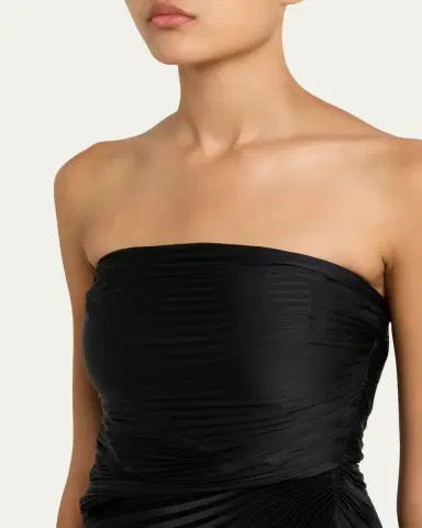A.L.C. Bianca Pleated Strapless Gown | Thumbnail 5 A.L.C. Bianca Pleated Strapless Gown | Thumbnail 5