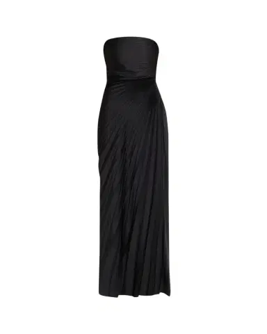 A.L.C. Bianca Pleated Strapless Gown | Thumbnail 1 A.L.C. Bianca Pleated Strapless Gown | Thumbnail 1