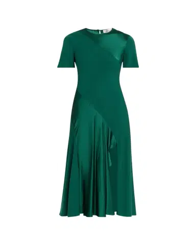 Diane von Furstenberg Araminta Bias-Cut Stretch Satin Midi Dress | Thumbnail 1 Diane von Furstenberg Araminta Bias-Cut Stretch Satin Midi Dress | Thumbnail 1