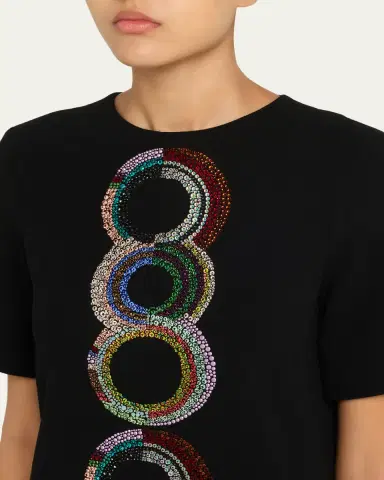 Libertine Sonia Crystal Short-Sleeve Shift Dress | Thumbnail 5 Libertine Sonia Crystal Short-Sleeve Shift Dress | Thumbnail 5