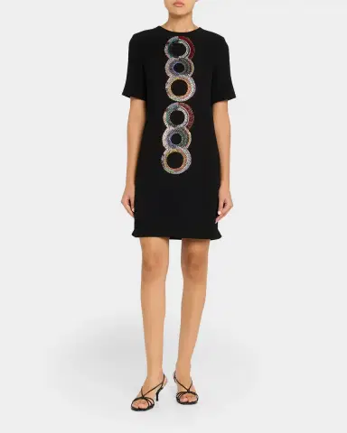 Libertine Sonia Crystal Short-Sleeve Shift Dress | Thumbnail 6 Libertine Sonia Crystal Short-Sleeve Shift Dress | Thumbnail 6
