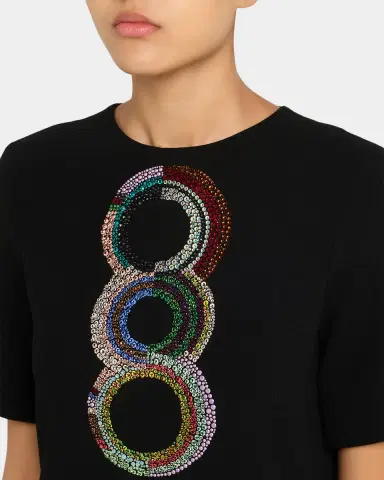 Libertine Sonia Crystal Short-Sleeve Shift Dress | Thumbnail 9 Libertine Sonia Crystal Short-Sleeve Shift Dress | Thumbnail 9