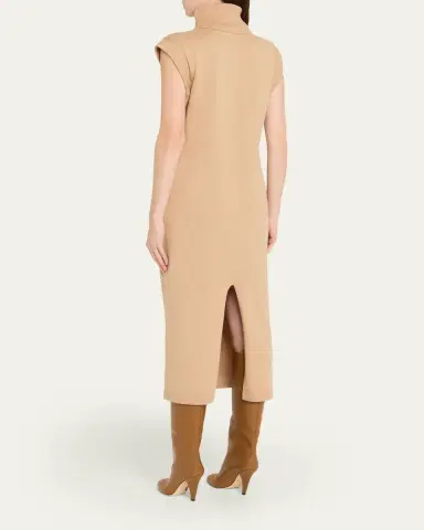 SIMKHAI Cashmere-Cotton Sleeveless Sweater Dress | Thumbnail 3 SIMKHAI Cashmere-Cotton Sleeveless Sweater Dress | Thumbnail 3