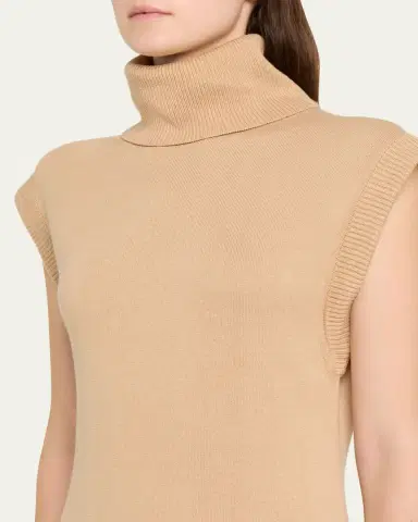 SIMKHAI Cashmere-Cotton Sleeveless Sweater Dress | Thumbnail 5 SIMKHAI Cashmere-Cotton Sleeveless Sweater Dress | Thumbnail 5