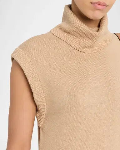 SIMKHAI Cashmere-Cotton Sleeveless Sweater Dress | Thumbnail 9 SIMKHAI Cashmere-Cotton Sleeveless Sweater Dress | Thumbnail 9