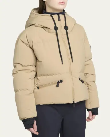 Moncler Grenoble Allesaz Hooded Down Ski Jacket | Thumbnail 4 Moncler Grenoble Allesaz Hooded Down Ski Jacket | Thumbnail 4