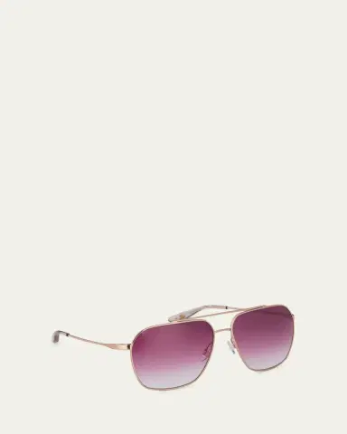BARTON PERREIRA Rizzo 60mm Aviator Titanium Sunglasses | Thumbnail 2 BARTON PERREIRA Rizzo 60mm Aviator Titanium Sunglasses | Thumbnail 2