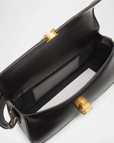Saint Laurent Solferino Medium YSL Shoulder Bag in Smooth Leather | Thumbnail 3 Saint Laurent Solferino Medium YSL Shoulder Bag in Smooth Leather | Thumbnail 3