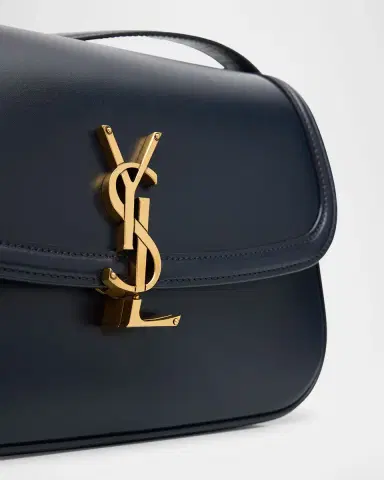 Saint Laurent Solferino Medium YSL Shoulder Bag in Smooth Leather | Thumbnail 25 Saint Laurent Solferino Medium YSL Shoulder Bag in Smooth Leather | Thumbnail 25