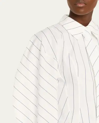 A.W.A.K.E. MODE Oversized Puff-Sleeve Poplin Shirt | Thumbnail 5 A.W.A.K.E. MODE Oversized Puff-Sleeve Poplin Shirt | Thumbnail 5
