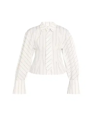 A.W.A.K.E. MODE Oversized Puff-Sleeve Poplin Shirt | Thumbnail 1 A.W.A.K.E. MODE Oversized Puff-Sleeve Poplin Shirt | Thumbnail 1