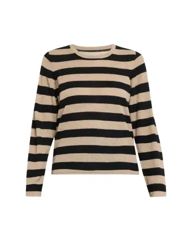 MAJESTIC FILATURES Machine Washable Cashmere Striped Pullover | Thumbnail 1 MAJESTIC FILATURES Machine Washable Cashmere Striped Pullover | Thumbnail 1