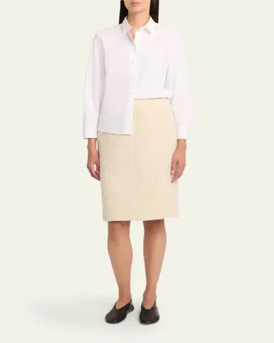 The Row Sadie Cotton Poplin Button-Down Shirt | Thumbnail 2 The Row Sadie Cotton Poplin Button-Down Shirt | Thumbnail 2