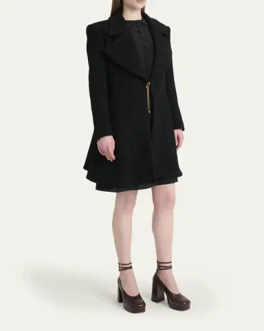 Chloé Boucle Wool-Blend Coat | Thumbnail 4 Chloé Boucle Wool-Blend Coat | Thumbnail 4
