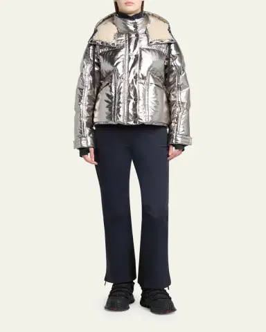 Moncler Grenoble Calaque Metallic Hooded Down Ski Jacket | Thumbnail 2 Moncler Grenoble Calaque Metallic Hooded Down Ski Jacket | Thumbnail 2
