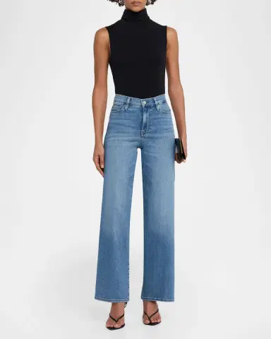 FRAME Le Slim Palazzo Jeans | Thumbnail 14 FRAME Le Slim Palazzo Jeans | Thumbnail 14
