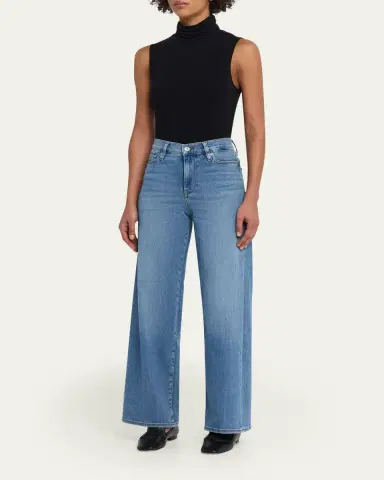 FRAME Le Slim Palazzo Jeans | Thumbnail 6 FRAME Le Slim Palazzo Jeans | Thumbnail 6