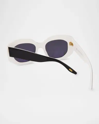 BARTON PERREIRA Crescendo 50.5mm Geometric Acetate Sunglasses | Thumbnail 5 BARTON PERREIRA Crescendo 50.5mm Geometric Acetate Sunglasses | Thumbnail 5