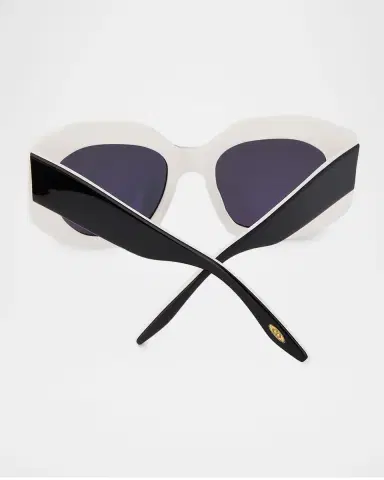 BARTON PERREIRA Crescendo 50.5mm Geometric Acetate Sunglasses | Thumbnail 8 BARTON PERREIRA Crescendo 50.5mm Geometric Acetate Sunglasses | Thumbnail 8