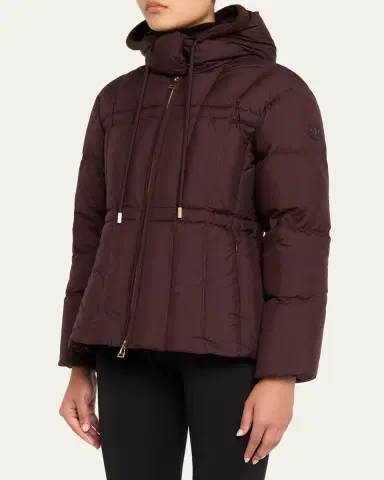 Moncler Estom Hooded Slim Short Down Jacket | Thumbnail 8 Moncler Estom Hooded Slim Short Down Jacket | Thumbnail 8
