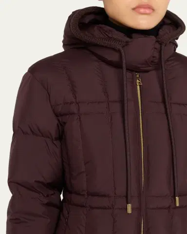 Moncler Estom Hooded Slim Short Down Jacket | Thumbnail 9 Moncler Estom Hooded Slim Short Down Jacket | Thumbnail 9