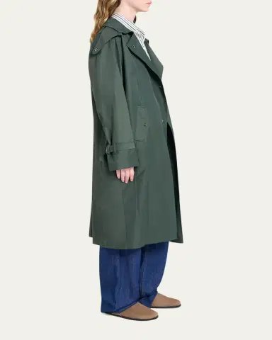TWP Bogie Long Trench Coat | Thumbnail 4 TWP Bogie Long Trench Coat | Thumbnail 4