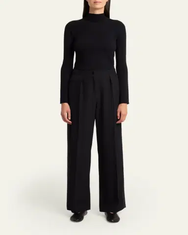 The Row Marciat Mock-Neck Sweater | Thumbnail 2 The Row Marciat Mock-Neck Sweater | Thumbnail 2