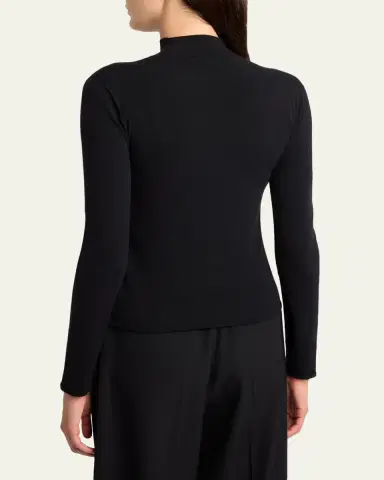The Row Marciat Mock-Neck Sweater | Thumbnail 3 The Row Marciat Mock-Neck Sweater | Thumbnail 3