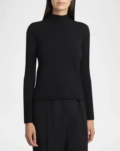 The Row Marciat Mock-Neck Sweater | Thumbnail 8 The Row Marciat Mock-Neck Sweater | Thumbnail 8