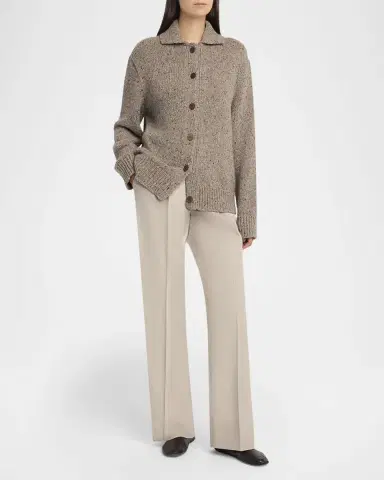 The Row Mauri Cashmere Collared Cardigan | Thumbnail 6 The Row Mauri Cashmere Collared Cardigan | Thumbnail 6