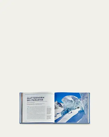 Graphic Image "100 Slopes of a Lifetime: The World's Ultimate Ski and Snowboard Destinations" Leather-Bound Book by Gordy Megroz | Thumbnail 2 Graphic Image "100 Slopes of a Lifetime: The World's Ultimate Ski and Snowboard Destinations" Leather-Bound Book by Gordy Megroz | Thumbnail 2