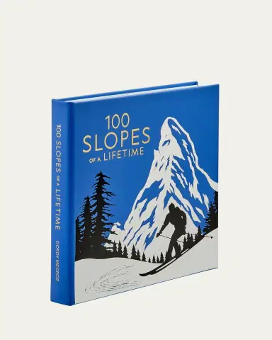 Graphic Image "100 Slopes of a Lifetime: The World's Ultimate Ski and Snowboard Destinations" Leather-Bound Book by Gordy Megroz | Thumbnail 5 Graphic Image "100 Slopes of a Lifetime: The World's Ultimate Ski and Snowboard Destinations" Leather-Bound Book by Gordy Megroz | Thumbnail 5