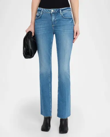 L'Agence Sneeki Low-Rise Straight-Leg Jeans | Thumbnail 8 L'Agence Sneeki Low-Rise Straight-Leg Jeans | Thumbnail 8