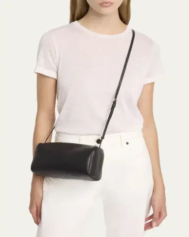 THE ROW 90's Crossbody Bag in Leather | Thumbnail 2 THE ROW 90's Crossbody Bag in Leather | Thumbnail 2