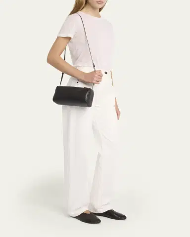 THE ROW 90's Crossbody Bag in Leather | Thumbnail 3 THE ROW 90's Crossbody Bag in Leather | Thumbnail 3