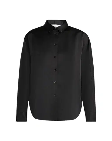 Proenza Schouler White Label Caroline Button-Front Crepe Shirt | Thumbnail 1 Proenza Schouler White Label Caroline Button-Front Crepe Shirt | Thumbnail 1