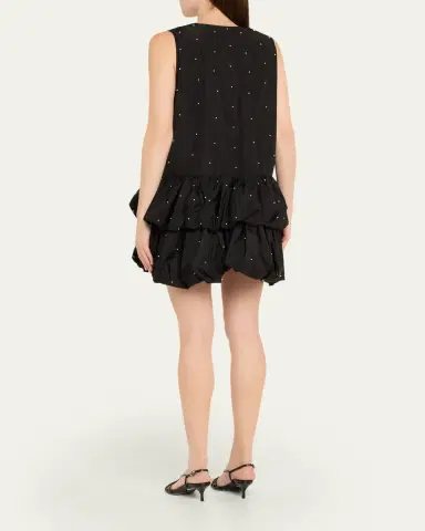 Sea Alberta Embellished Bubble-Hem Mini Dress | Thumbnail 3 Sea Alberta Embellished Bubble-Hem Mini Dress | Thumbnail 3