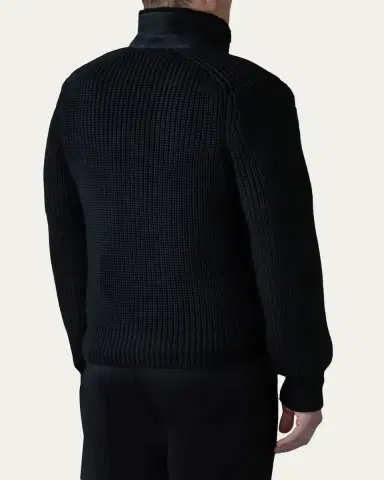 Mackage Men's Jonathan Mixed-Media Shearling Jacket | Thumbnail 3 Mackage Men's Jonathan Mixed-Media Shearling Jacket | Thumbnail 3
