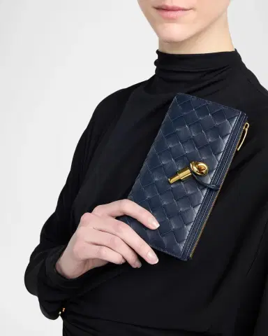 Bottega Veneta Andiamo Leather Long Wallet | Thumbnail 2 Bottega Veneta Andiamo Leather Long Wallet | Thumbnail 2